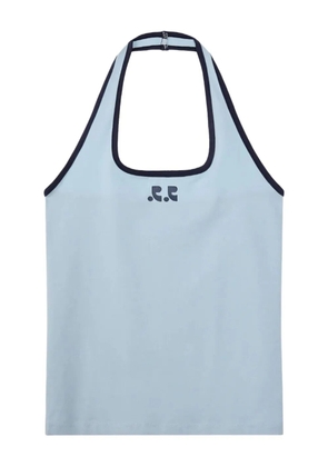 Rest&Recreation halter neck sleeveless top - Blue