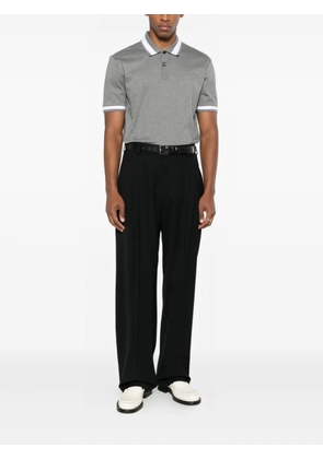 BOSS mercerised polo shirt - Grey