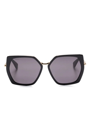 Max Mara Eyewear oversize square-frame sunglasses - Black