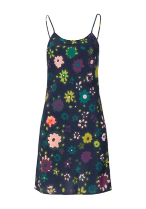 Lhd floral slip dress - Blue