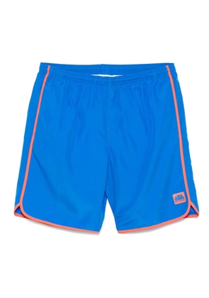 Sundek logo-patch swim shorts - Blue