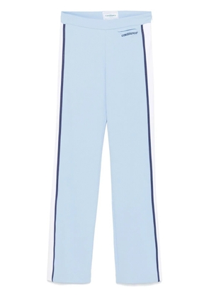 Casablanca piqué track pants - Blue