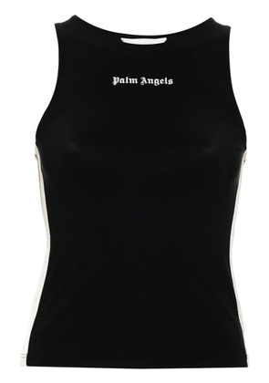 Palm Angels logo-print tank top - Black