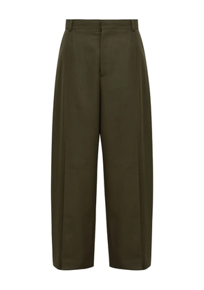 LGN LOUIS GABRIEL NOUCHI pleated wide leg trousers - Green
