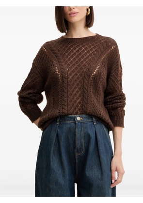 TWINSET openwork sweater - Brown
