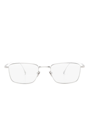 Masunaga rectangle-frame glasses - Grey