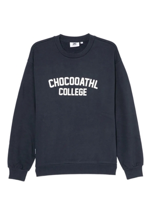 CHOCOOLATE logo-printed sweatshirt - Blue