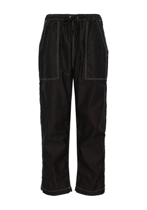 Comme des Garçons Homme drawstring-waist trousers - Black