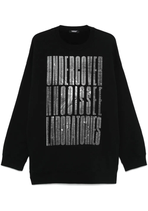 Undercover logo-print sweatshirt - Black