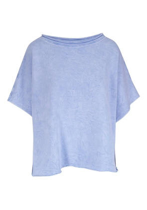 Frank & Eileen acid-wash cotton T-shirt - Blue