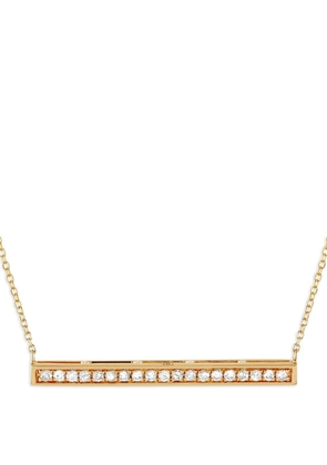 LB Exclusive 14K yellow gold diamond necklace