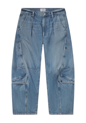 Citizens of Humanity pleated-details flap-pocket jeans - Blue