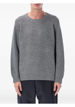 Corridor ribbed crew-neck sweater - Grey