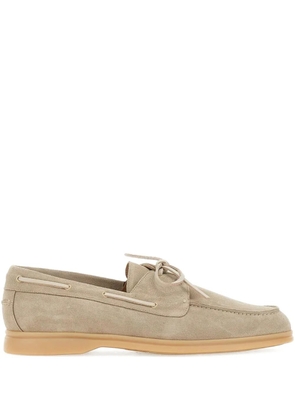Duca Degli Abruzzi Bista Kaleido suede Loafers - Neutrals