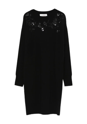 ERMANNO FIRENZE sequin-embellished dress - Black