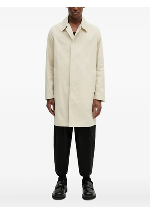 Paul Smith plain single-breasted coat - Neutrals