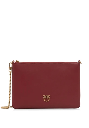 PINKO leather cross body bag - Red