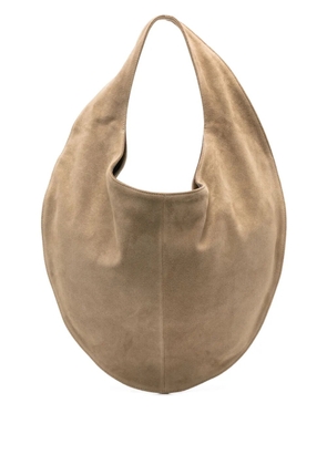 Maeden suede shoulder bag - Neutrals