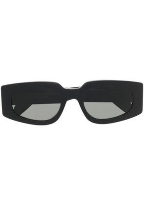 Retrosuperfuture sculpted-design sunglasses - Black