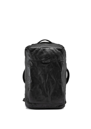 Officine Creative Helmet 052 leather backpack - Black