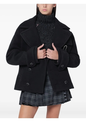 Durazzi Milano melange wool jacket - Black