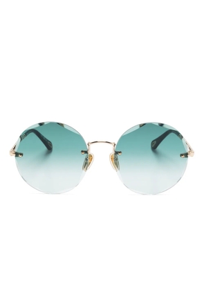 Chloé Eyewear round-frame sunglasses - Gold