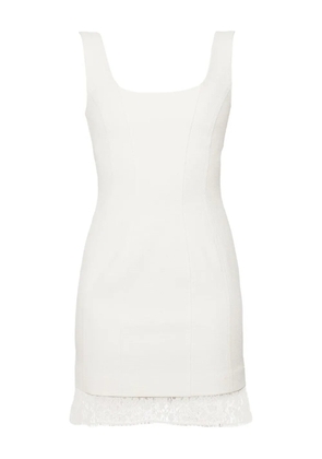 RXQUETTE lace-trimmed tweed dress - Neutrals