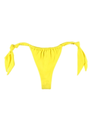 Let's Swim triangle-shape bikini set - Yellow