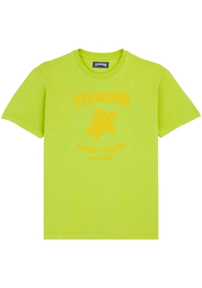 Vilebrequin logo-print cotton T-shirt - Green