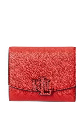 Lauren Ralph Lauren Cameryn flap leather wallet - Orange