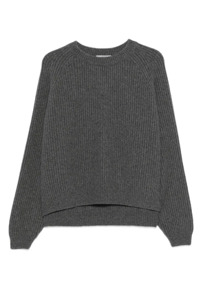 Dusan ribbed crew-neck sweater - Grey