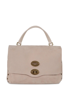 Zanellato Postina Daily leather tote bag - Neutrals