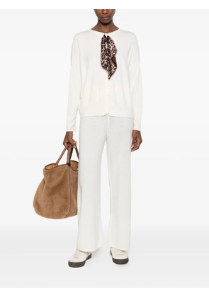 DIXIE knitted trousers - White