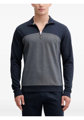 BOSS colour-block sweatshirt - Blue