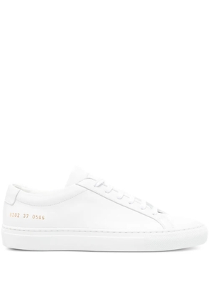 Common Projects leather lace-up sneakers - White