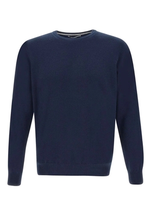 Kangra long-sleeved crew-neck sweater - Blue