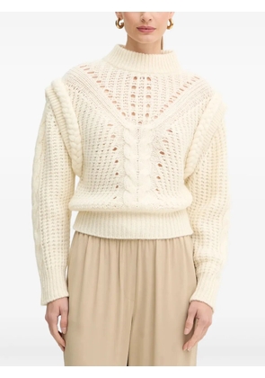 BOSS Fasta long-sleeve sweater - Neutrals