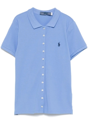 Polo Ralph Lauren piqué-weave shirt - Blue