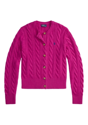 Polo Ralph Lauren cable-knit cardigan - Pink
