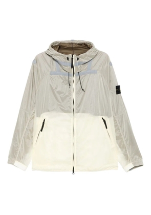Stone Island hooded panelled jacket - Neutrals
