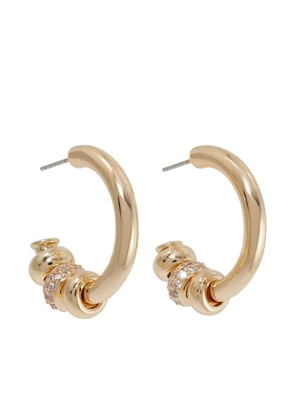 Roxanne Assoulin The Pavé Slider hoop earring - Gold