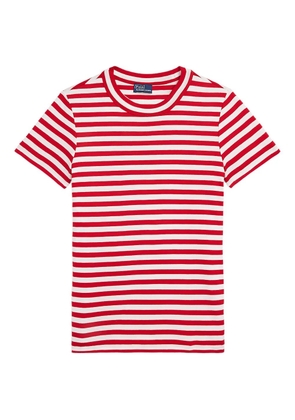 Polo Ralph Lauren striped crew-neck T-shirt - Red
