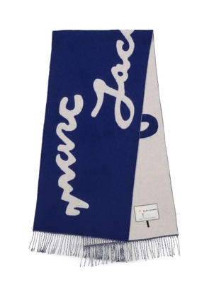 Marc Jacobs Marc is Joy wool scarf - Blue