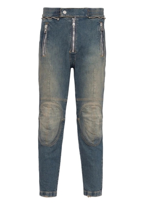 Balmain two-tone skinny jeans - Black