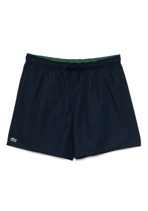 Lacoste Monochrome swim shorts - Blue