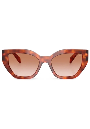Prada Eyewear cat-eye frame sunglasses - Brown