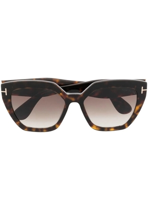 TOM FORD Eyewear Phoebe cat-eye sunglasses - Brown