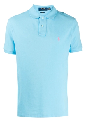 Polo Ralph Lauren embroidered logo polo shirt - Blue