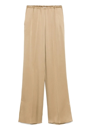 Forte Forte satin trousers - Neutrals