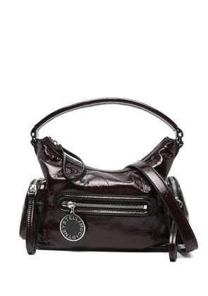 Stella McCartney small Dartmoor logo-charm tote bag - Purple